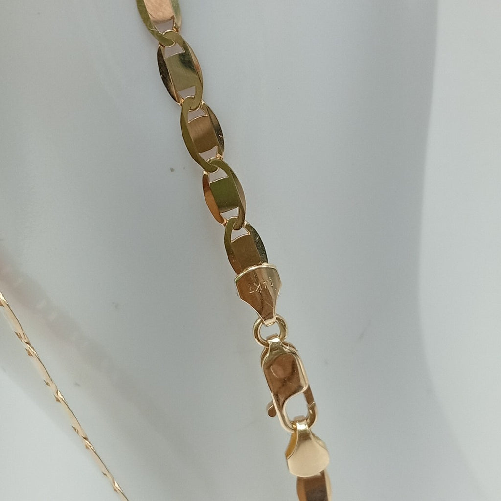 PULSERAS CABALLERO ORO 14K 4.3 (NUEVO)