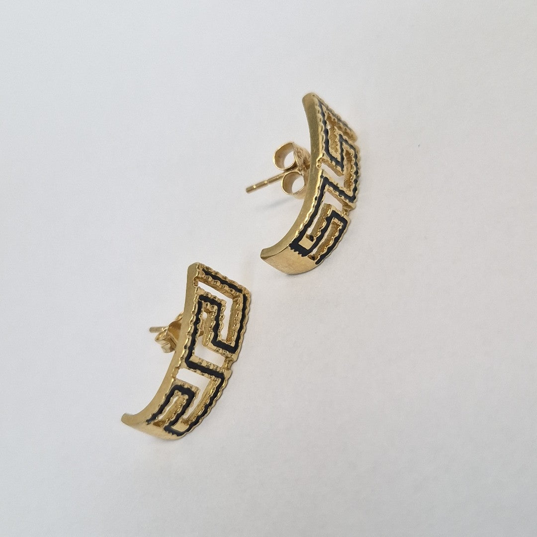 ARETES PAR ORO 14 K 3,80 GRMS (SEMINUEVO)