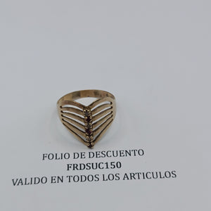 ANILLO ORO 10 K 3.9 GRMS (SEMINUEVO)