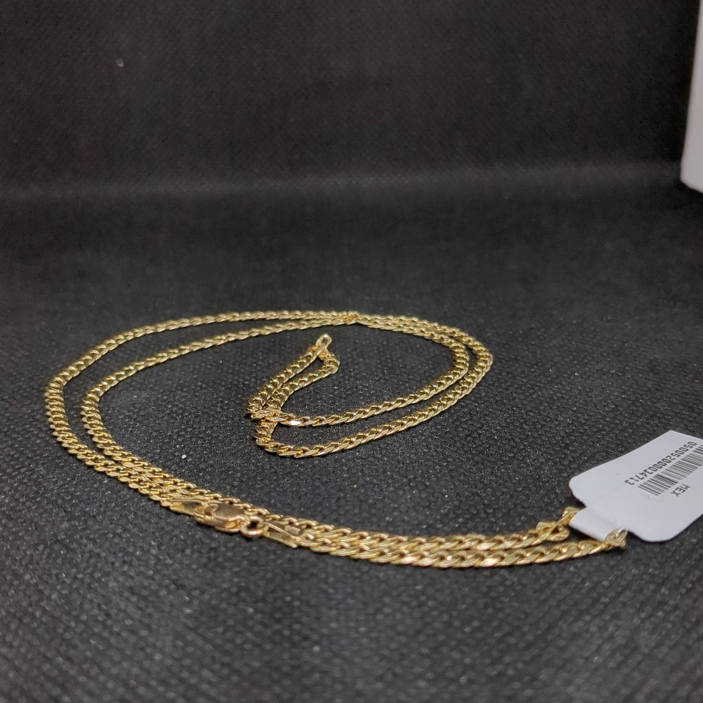 CADENA BARBADA 14K 60 CM 9.9 GR (NUEVO)