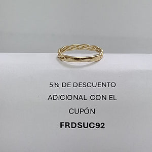 ANILLOS DAMA ORO 14K 1.9 (NUEVO)