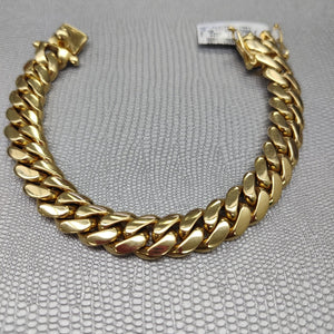 PULSERA,PULSERA RIGIDA ORO 14 K 91,20 GRMS (SEMINUEVO)