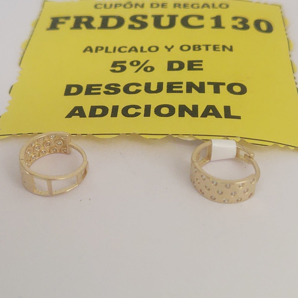 HUGGIES ORO 14K 2.6 (NUEVO)