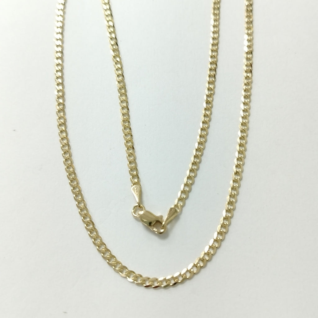CADENA BARBADA 14K 60 CM 6 GR (NUEVO)