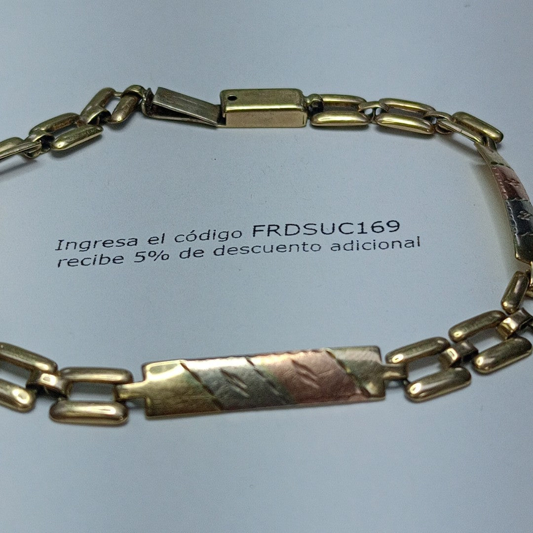 PULSERA ORO 10 K 6,40 GRMS (SEMINUEVO)