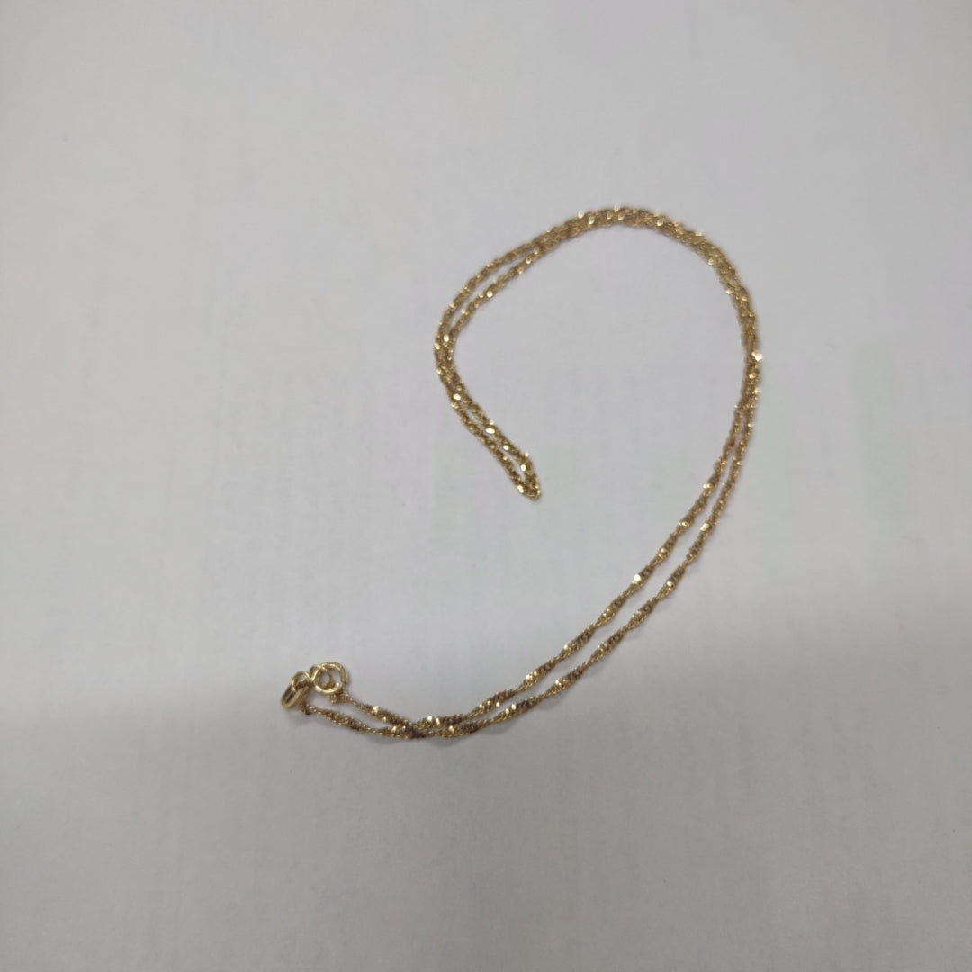 CADENA ORO 14 K 1,60 GRMS (SEMINUEVO)