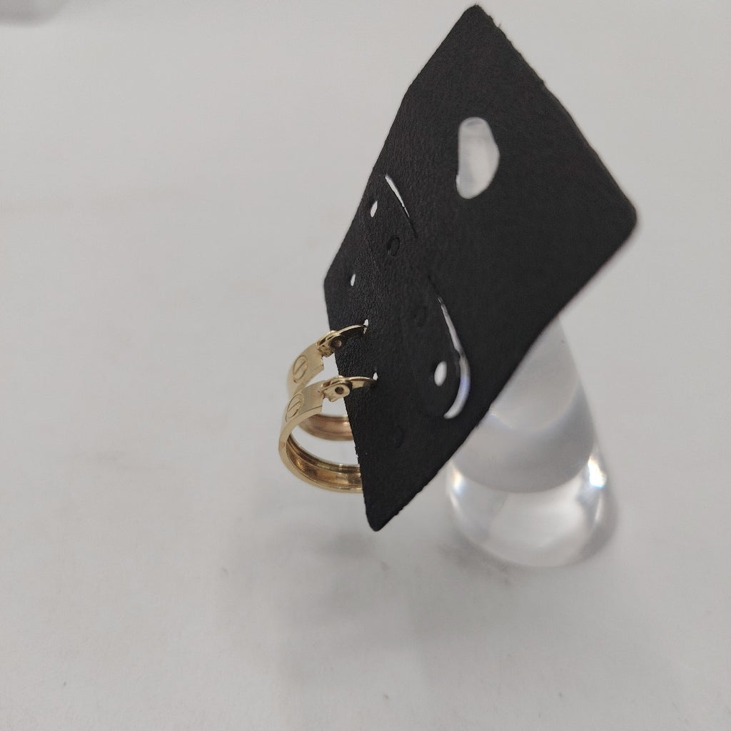 ARRACADAS PAR ORO 10 K 2.4 GRMS (SEMINUEVO)