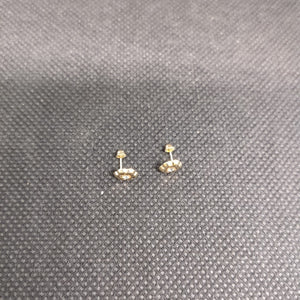 BROQUELES BROQUEL FIG FLOR C CIRCONIA 14K 0.2581 GR (NUEVO)