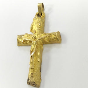 CRUCIFIJO ORO 18 K 21.7 GRMS (SEMINUEVO)
