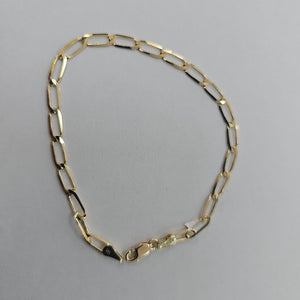 PULSERA ESLABON 14K 21 CM 4.3 GR (NUEVO)