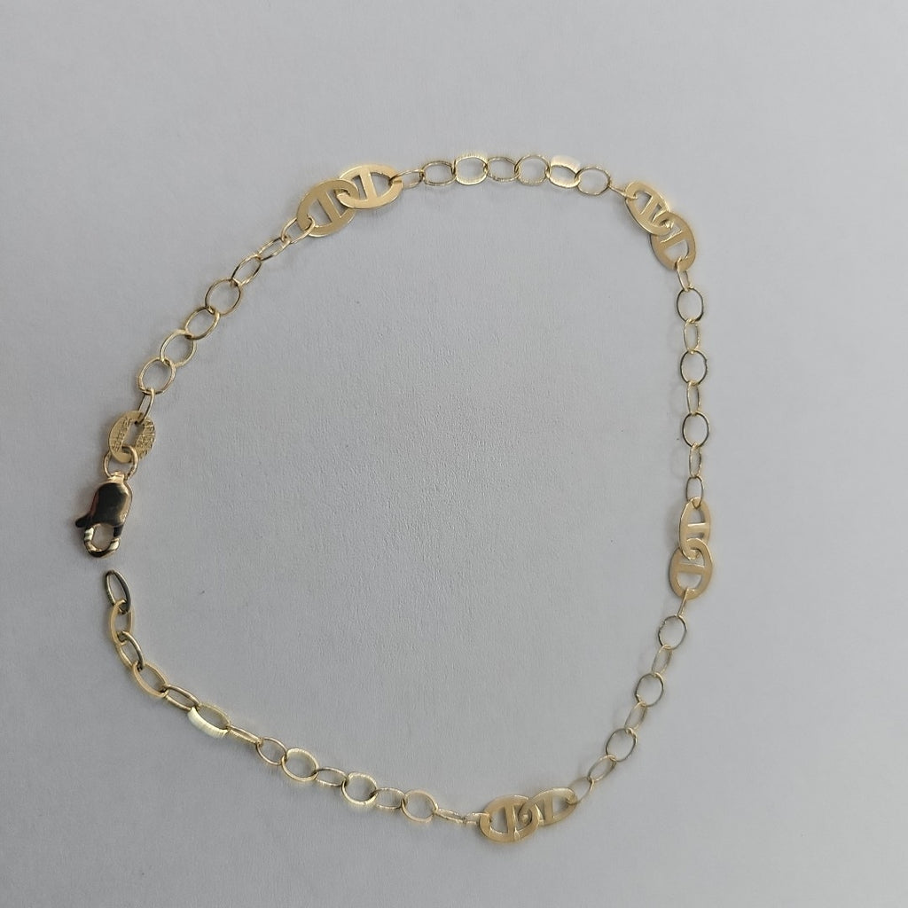 PULSERA ESPECIAL 14K 21 CM 1.8 GR (NUEVO)