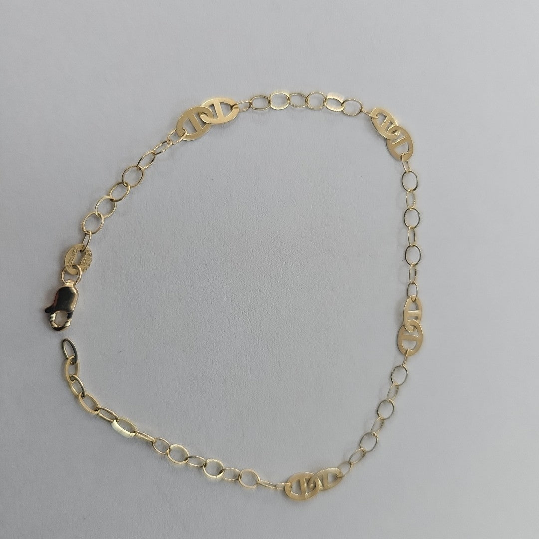 PULSERA ESPECIAL 14K 21 CM 1.8 GR (NUEVO)