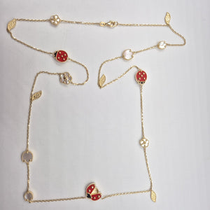 GARGANTILLAS ORO 14K 12.2 (NUEVO)