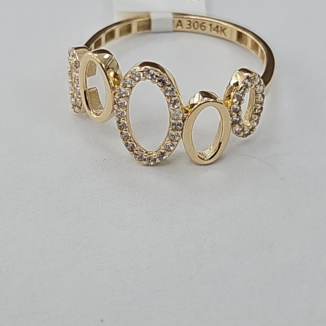 ANILLOS DAMA ORO 14K 1.9 (NUEVO)