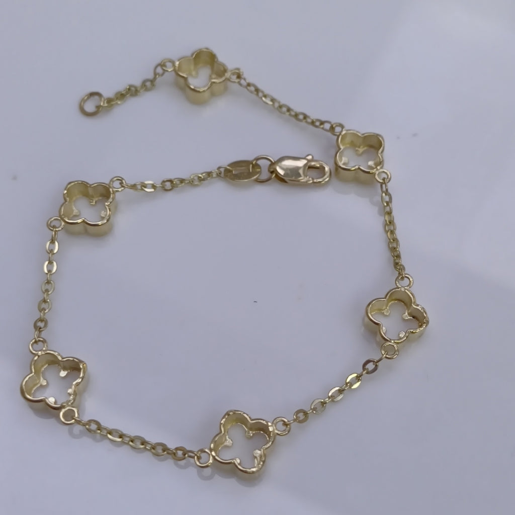 PULSERA ESPECIAL 14K 18 CM 4.4 GR (NUEVO)