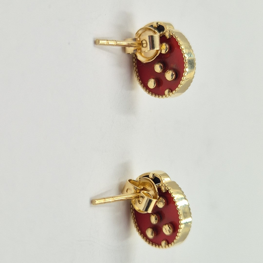 BROQUELES ORO 14K 2.7 (NUEVO)