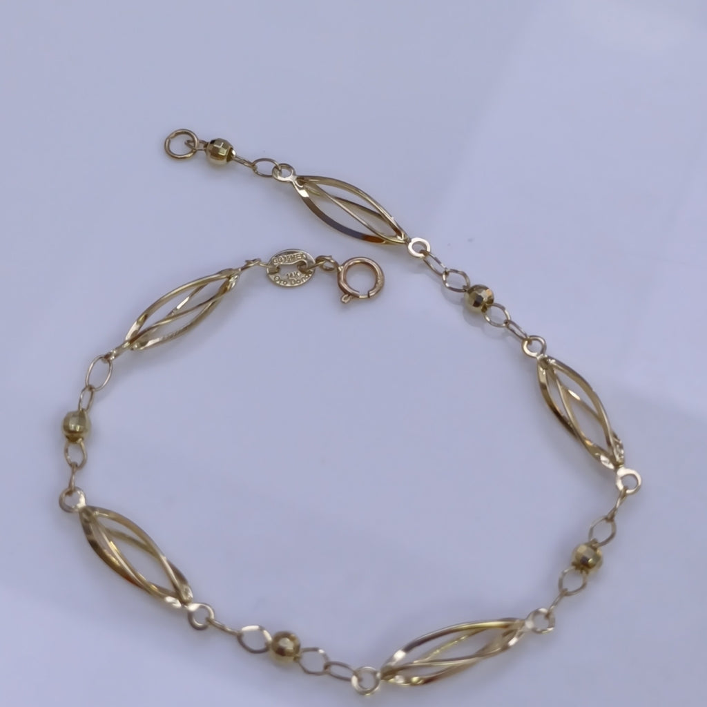 PULSERA ESPECIAL 14K 18 CM 2.1 GR (NUEVO)