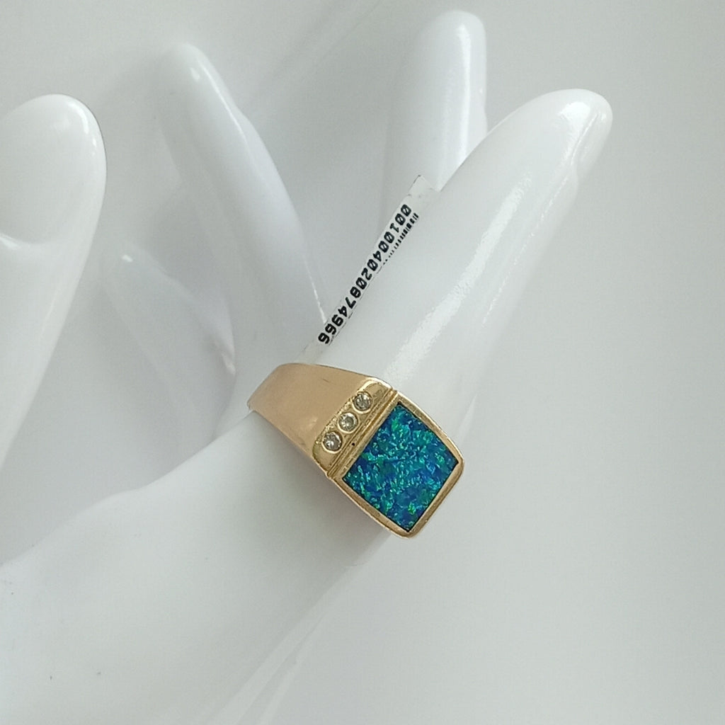 ANILLO ORO 14 K 8.3 GRMS (SEMINUEVO)