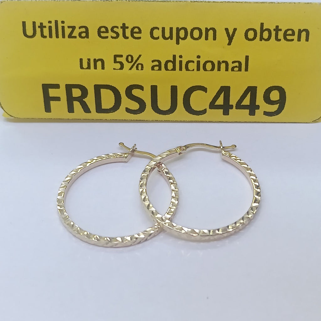 ARRACADAS ORO 14K 1.9 (NUEVO)