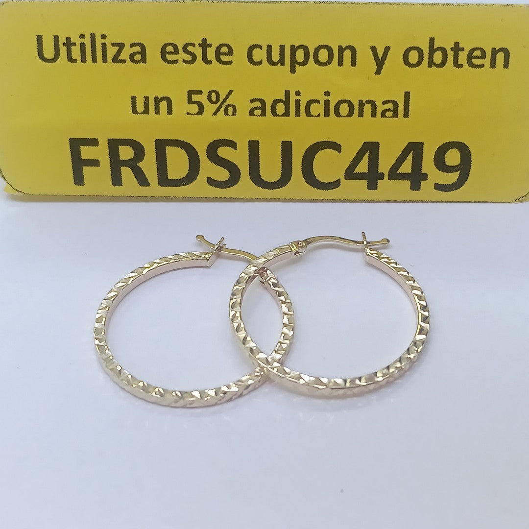 ARRACADAS ORO 14K 1.9 (NUEVO)