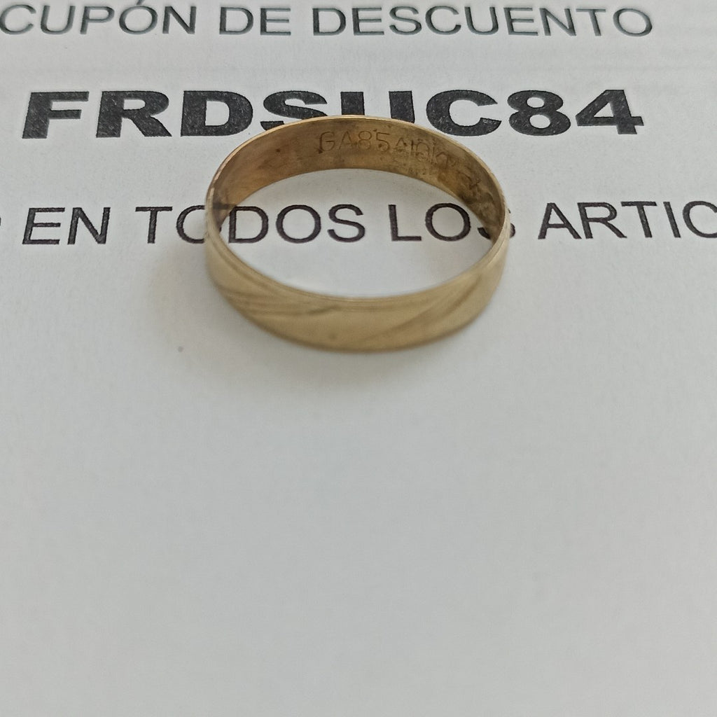 ARGOLLA ORO 10 K 1.8 GRMS (SEMINUEVO)