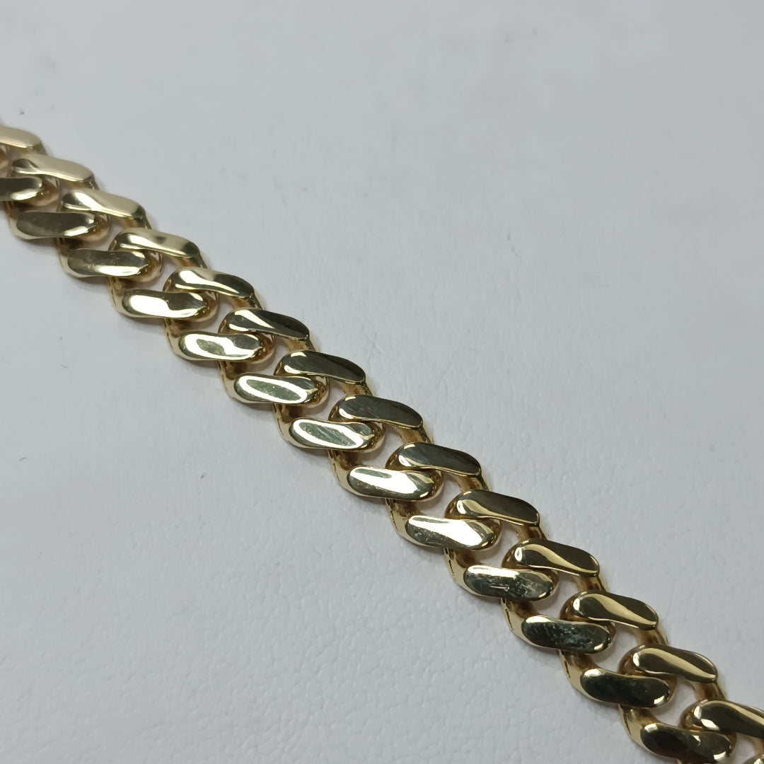 PULSERA MONACO ORO 10K 8.9 (NUEVO)