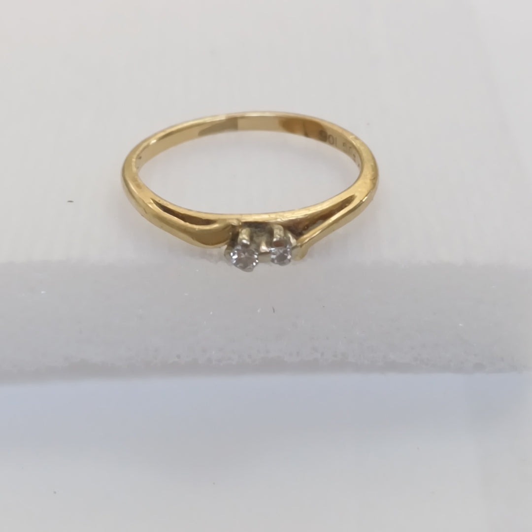 ANILLITO ORO 14 K 1,60 GRMS (SEMINUEVO)