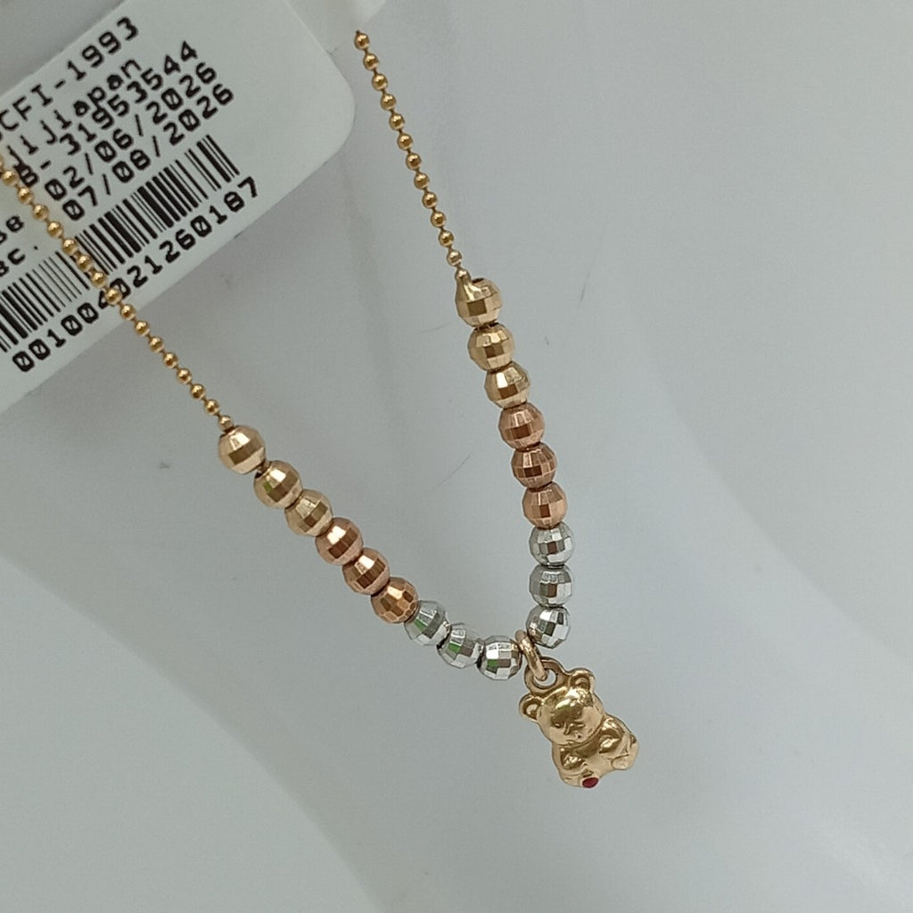 PULSERA ORO, ORO COMBINADO 10 K 2.3 GRMS (SEMINUEVO)