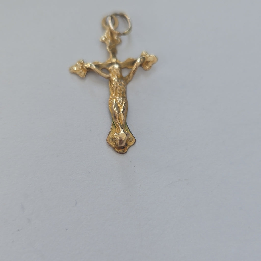 CRUCIFIJO ORO 10 K 1 GRMS (SEMINUEVO)