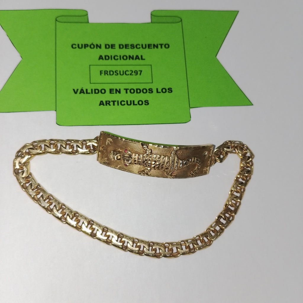 ESCLAVA ORO 14 K 24,30 GRMS (SEMINUEVO)