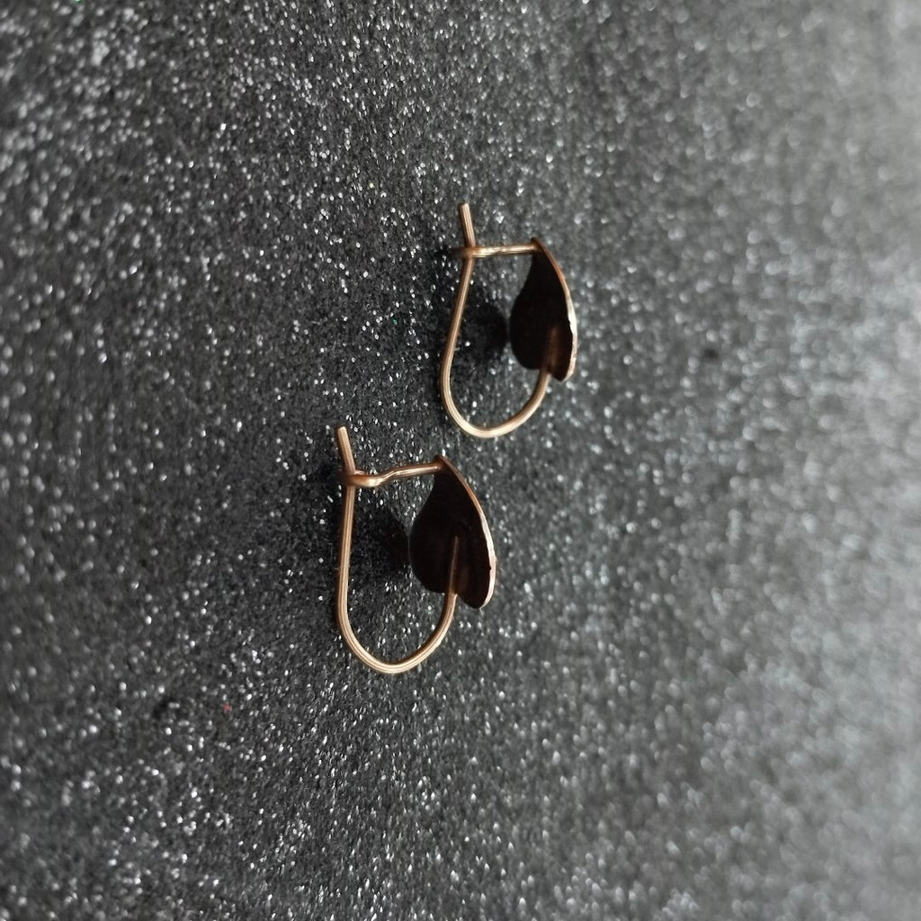 ARETES PAR ORO 8 K 0.8 GRMS (SEMINUEVO)