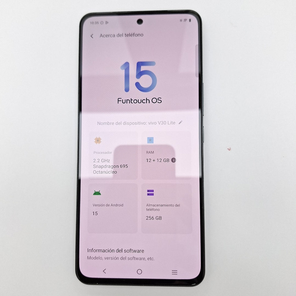 CELULAR VIVO V30 LITE V2314 (2023) 256 GB 12 GB RAM (SEMINUEVO)