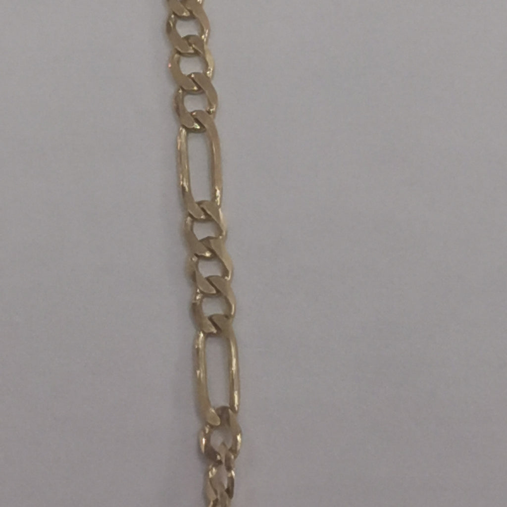 CADENA TEJIDO 3X1 14K 55 CM 5.2 GR (NUEVO)
