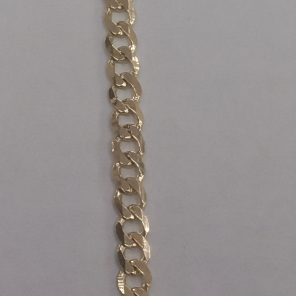CADENA BARBADA 14K 60 CM 5.9 GR (NUEVO)