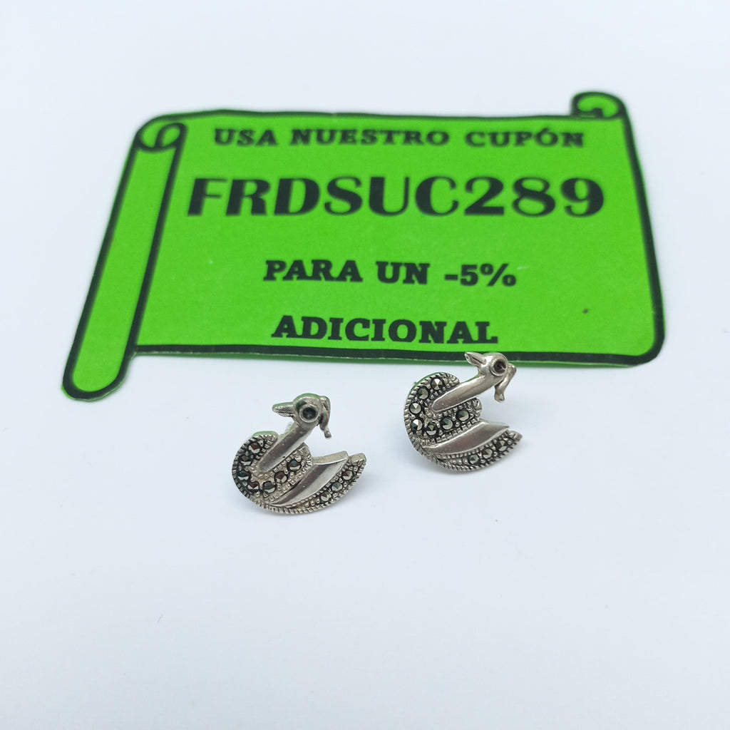 ARETES PAR,DIJE PLATA 7,10 GRMS (SEMINUEVO)