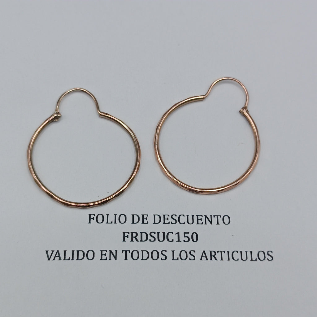 ARRACADAS PAR ORO 8 K 2 GRMS (SEMINUEVO)
