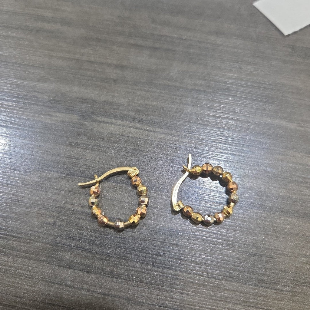 ARRACADAS PAR ORO 10 K 1.9 GRMS (SEMINUEVO)