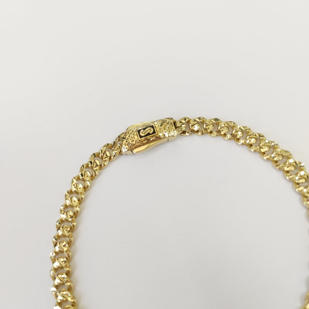 PULSERA MONACO ORO 14K 5.3 (NUEVO)