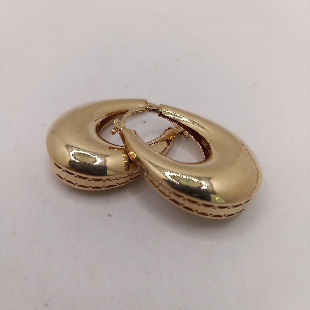 ARRACADAS PAR ORO 14 K 6.6 GRMS (SEMINUEVO)