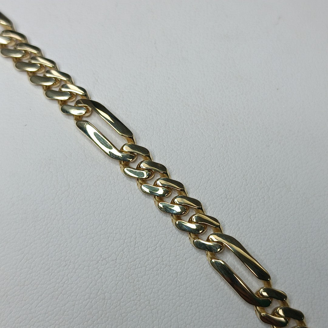 PULSERA MONACO ORO 10K 6.5 (NUEVO)