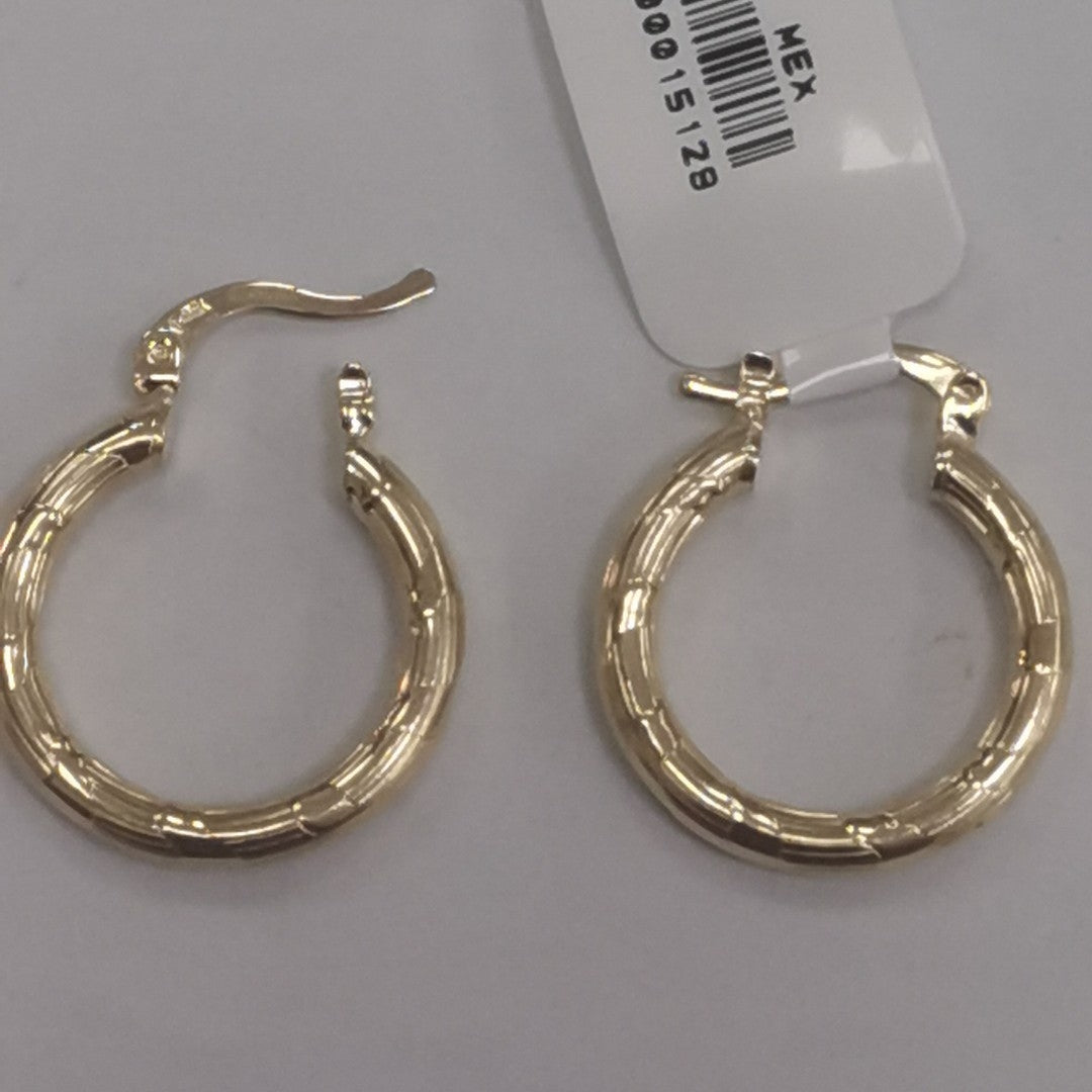 ARETES ARRACADAS 14K 2.6 GR (NUEVO)