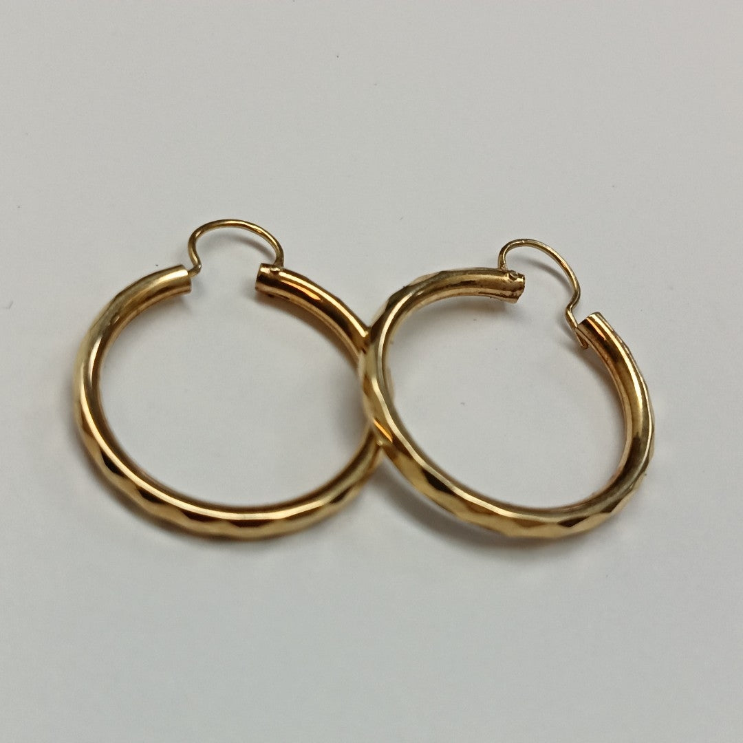 ARRACADAS PAR ORO 14 K 2,50 GRMS (SEMINUEVO)