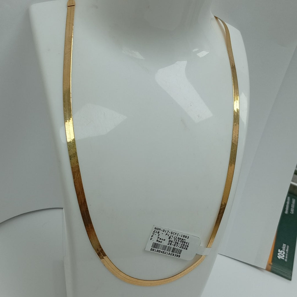 GARGANTILLA ORO 14 K 6.2 GRMS (SEMINUEVO)