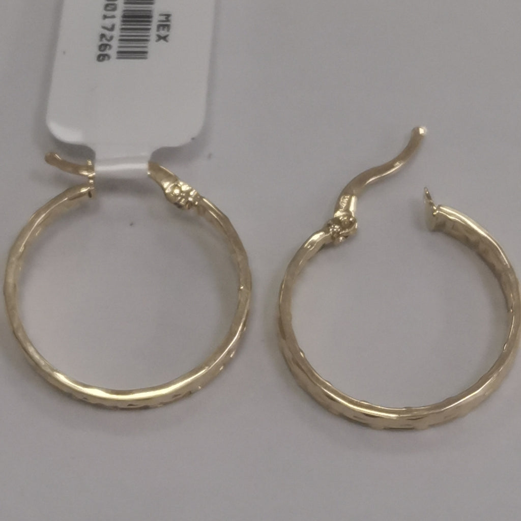 ARETES ARRACADA CON GRECAS 14K 2.2 GR (NUEVO)