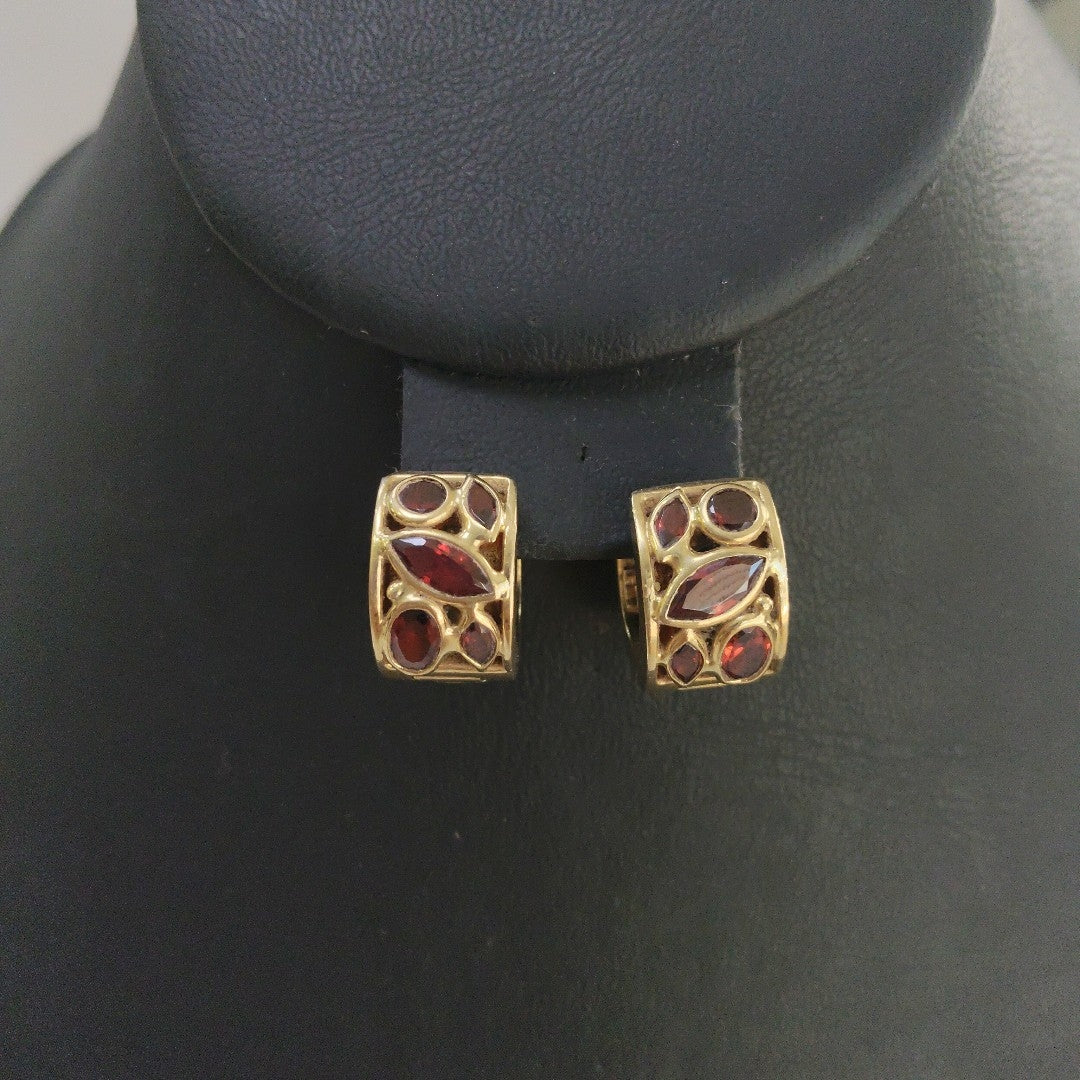 ARRACADAS PAR ORO 14 K 12,50 GRMS (SEMINUEVO)