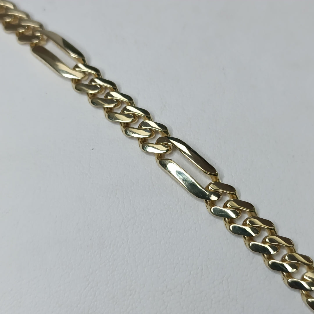 PULSERA MONACO ORO 10K 6.2 (NUEVO)