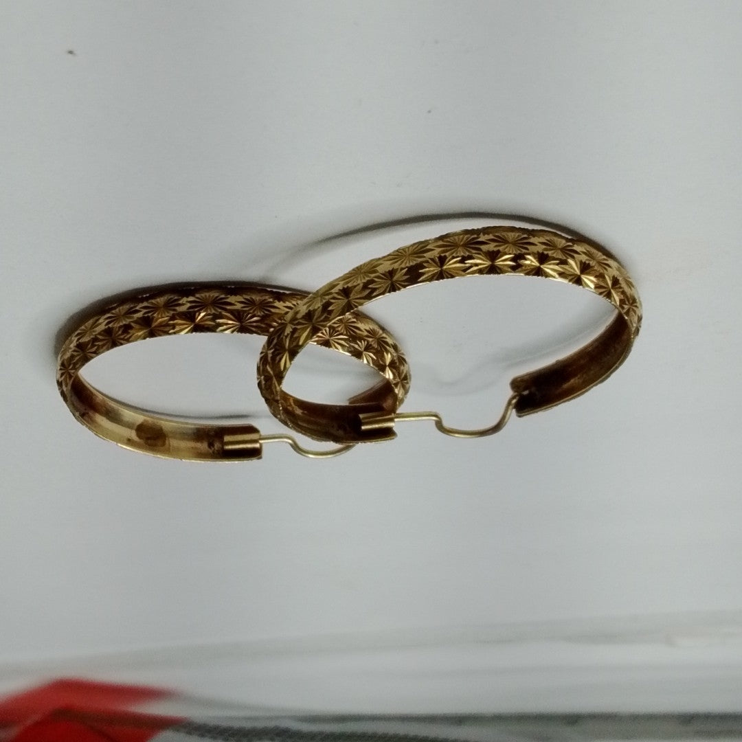 ARRACADAS PAR ORO 8 K 4,10 GRMS (SEMINUEVO)