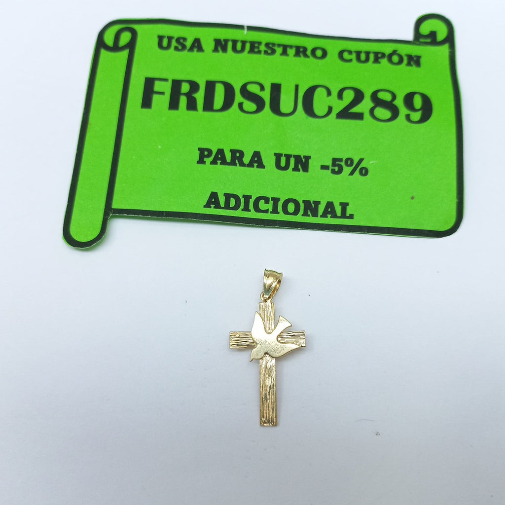 CRUZ,DIJE ORO 14 K 1,20 GRMS (SEMINUEVO)