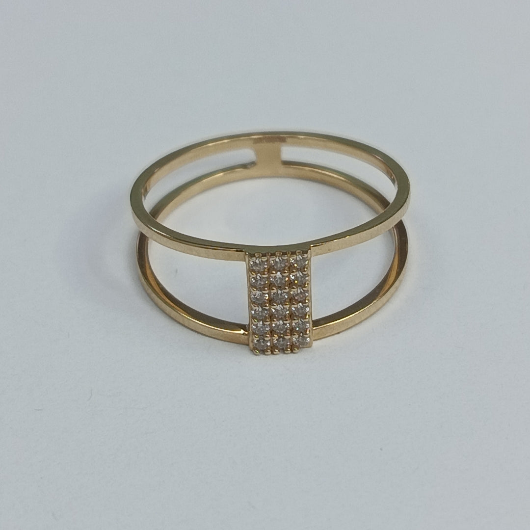 ANILLOS DAMA ORO 14K 2 (NUEVO)