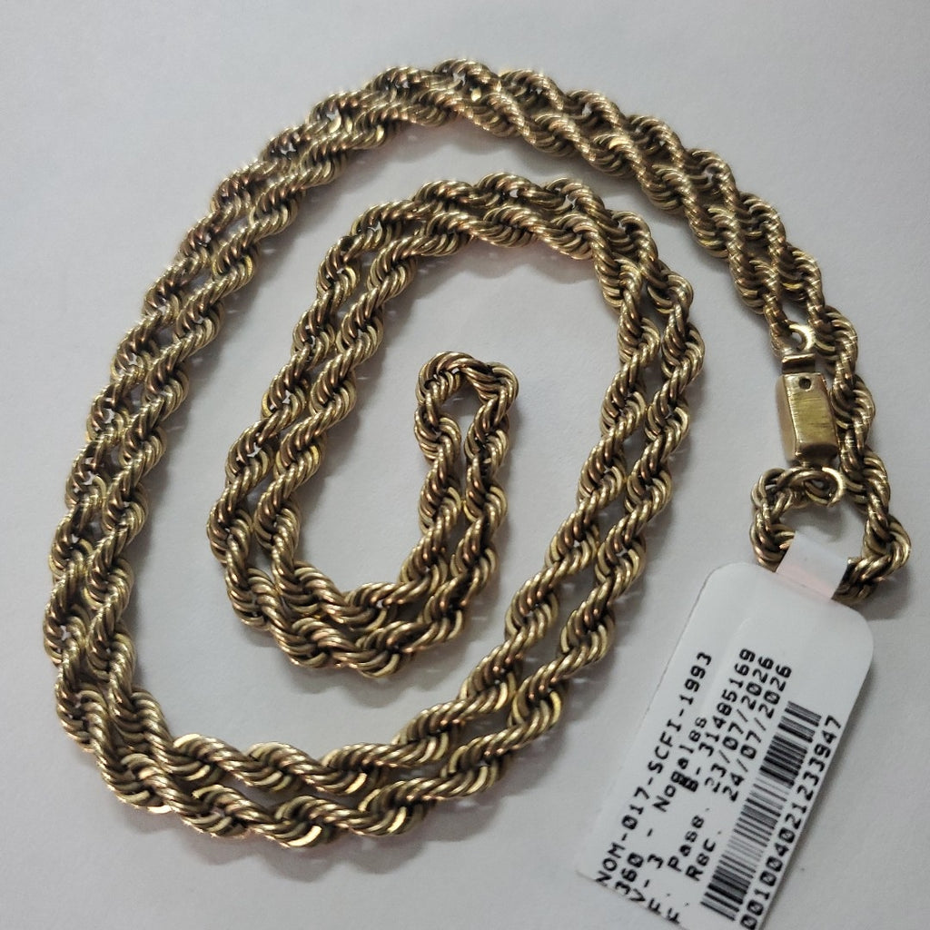 CADENA ORO 10 K 33,60 GRMS (SEMINUEVO)